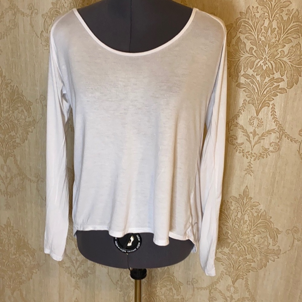 Zyia Active Namaste White Open Back Top S - Picture 4 of 8